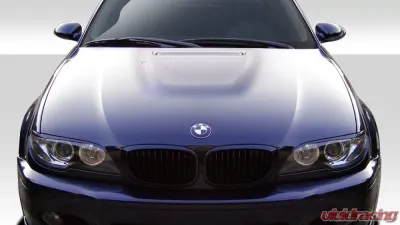 2004-2006 BMW 3 Series E46 2DR Duraflex M3 Look Hood- 1 Piece - 108627