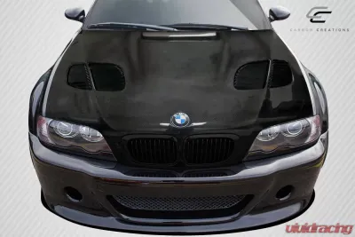 2000-2006 BMW 3 Series E46 2DR Carbon Creations GTR Hood - 1 Piece - 108630