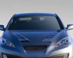 2010-2012 Hyundai Genesis Coupe 2DR Duraflex RS-1 Hood - 1 Piece