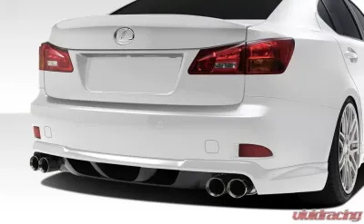 2006-2013 Lexus IS Series IS250 IS350 Duraflex W-1 Rear Lip Under Spoiler Air Dam - 1 Piece - 108677