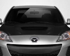 2010-2013 Mazda 3 Carbon Creations M-Speed Hood - 1 Piece