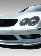 2003-2006 Mercedes SL Class R230 Duraflex L-Sport Front Lip Under Spoiler Air Dam - 1 Piece (fits AMG sport model only)                                     - 108696 - Image 10
