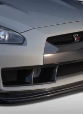 2009-2016 Nissan GT-R R35 Eros Version 4 Front Bumper Cover - 1 Piece                                     - 108701 - Image 5