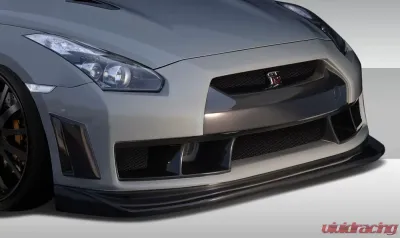 2009-2016 Nissan GT-R R35 Eros Version 4 Front Bumper Cover - 1 Piece - 108701