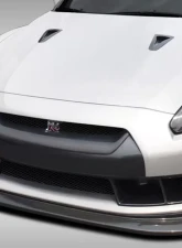 2009-2016 Nissan GT-R R35 Eros Version 4 Front Bumper Cover - 1 Piece                                     - 108701 - Image 2