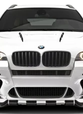 2008-2014 BMW X6 X6M E71 10-13 X5M E70 AF-5 Wide Body Front Bumper Cover ( GFK ) - 1 Piece                                     - 108718 - Image 5