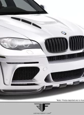 2008-2014 BMW X6 X6M E71 10-13 X5M E70 AF-5 Wide Body Front Bumper Cover ( GFK ) - 1 Piece                                     - 108718 - Image 2
