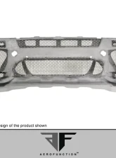 2008-2014 BMW X6 X6M E71 10-13 X5M E70 AF-5 Wide Body Front Bumper Cover ( GFK ) - 1 Piece                                     - 108718 - Image 5
