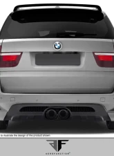 2010-2013 BMW X5 X5M E70 AF-1 Wide Body Rear Bumper Cover ( GFK ) - 1 Piece                                     - 108742 - Image 2