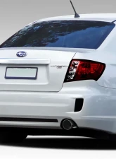2008-2011 Subaru Impreza 2008-2010 Subaru Impreza WRX 4DR Duraflex STI Look Rear Bumper Cover - 1 Piece                                     - 108759 - Image 4
