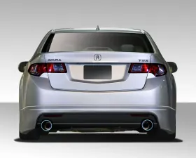2009-2014 Acura TSX Duraflex Type M Rear Lip Under Spoiler Air Dam - 1 Piece