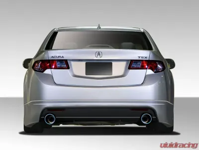 2009-2014 Acura TSX Duraflex Type M Rear Lip Under Spoiler Air Dam - 1 Piece - 108765