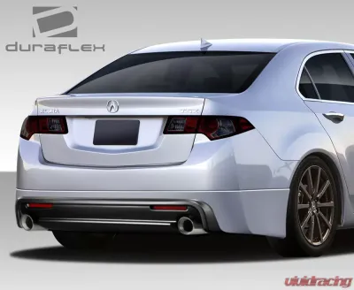 2009-2014 Acura TSX Duraflex Type M Rear Lip Under Spoiler Air Dam - 1 Piece - 108765
