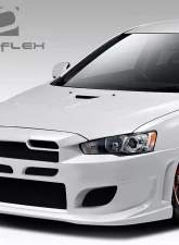 2008-2017 Mitsubishi Lancer Duraflex I-Spec Front Bumper Cover - 1 Piece                                     - 108777 - Image 2