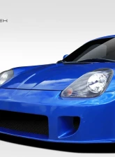 2000-2005 Toyota MRS MR2 Spyder Duraflex TD3000 Wide Body Front Bumper Cover - 1 Piece                                     - 108784 - Image 2