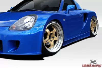2000-2005 Toyota MRS MR2 Spyder Duraflex TD3000 Wide Body Side Skirts Rocker Panels - 2 Piece - 108786