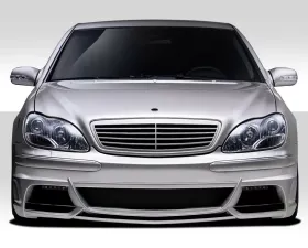 2000-2002 Mercedes S Class W220 Duraflex W-3 Front Bumper Cover - 1 Piece