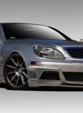 2000-2002 Mercedes S Class W220 Duraflex W-3 Body Kit ( long wheelbase models only) - 4 Piece                                     - 108811 - Image 14