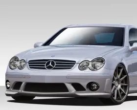 2003-2009 Mercedes CLK W209 Duraflex C63 Look Front Bumper Cover - 1 Piece