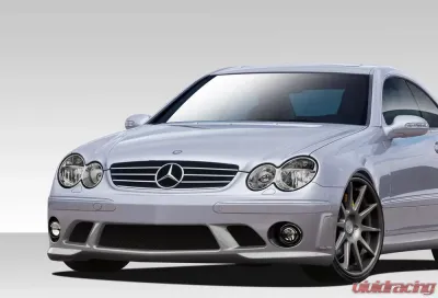 2003-2009 Mercedes CLK W209 Duraflex C63 Look Front Bumper Cover - 1 Piece - 108822