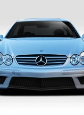 2003-2009 Mercedes CLK W209 Duraflex SL65 Look Front Bumper Cover - 1 Piece                                     - 108824 - Image 2