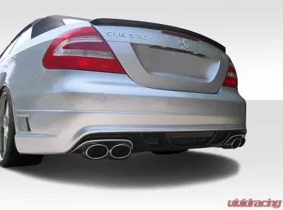 2003-2009 Mercedes CLK W209 Duraflex W-1 Rear Bumper Cover - 1 Piece - 108829