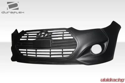 2012-2017 Hyundai Veloster Duraflex Turbo Look Front Bumper Cover - 1 Piece - 108845