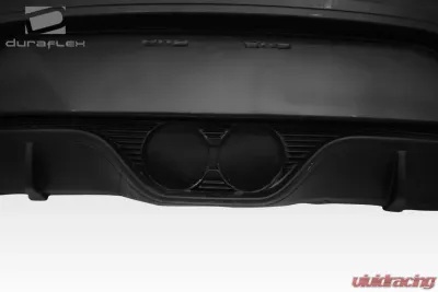 2012-2017 Hyundai Veloster Duraflex Turbo Look Rear Bumper Cover - 1 Piece - 108847