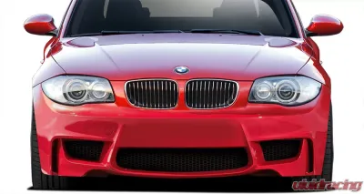 2008-2013 BMW 1 Series E82 E88 AF-1 Front Bumper Cover ( GFK ) - 1 Piece - 108856
