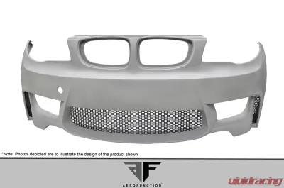 2008-2013 BMW 1 Series E82 E88 AF-1 Front Bumper Cover ( GFK ) - 1 Piece - 108856