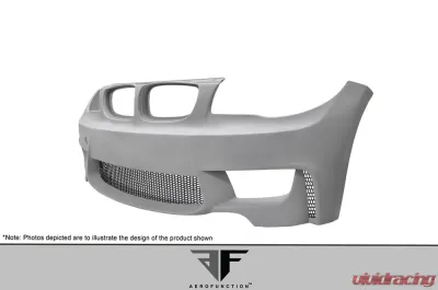 2008-2013 BMW 1 Series E82 E88 AF-1 Front Bumper Cover ( GFK ) - 1 Piece - 108856