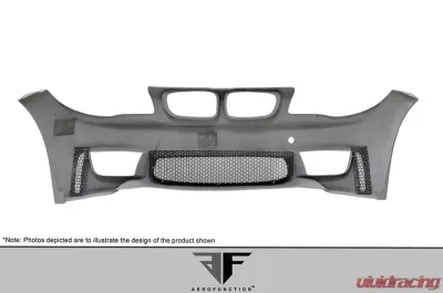 2008-2013 BMW 1 Series E82 E88 AF-1 Front Bumper Cover ( GFK ) - 1 Piece - 108856