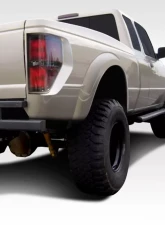 1993-2011 Ford Ranger Duraflex Off Road 5" Bulge Raptor Bedsides Rear Fenders - 2Piece                                     - 108886 - Image 7