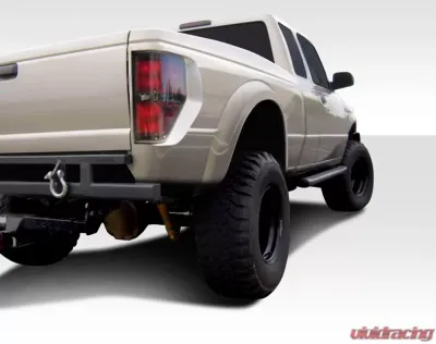 1993-2011 Ford Ranger Duraflex Off Road 5" Bulge Raptor Bedsides Rear Fenders - 2Piece - 108886