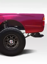 1995-2004 Toyota Tacoma Crew Cab Duraflex Off Road 4.5" Bulge Bedsides Rear Fenders - 2 Piece                                     - 108888 - Image 6