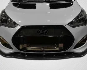 2012-2017 Hyundai Veloster Turbo Carbon Creations GT Racing Front Splitter - 1 Piece
