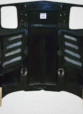 1985-1996 Chevrolet Corvette C4 Carbon Creations GT Concept Hood - 1 Piece                                     - 108910 - Image 8