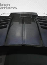 1985-1996 Chevrolet Corvette C4 Carbon Creations GT Concept Hood - 1 Piece                                     - 108910 - Image 2