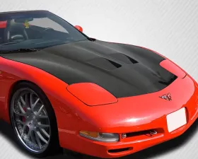 1997-2004 Chevrolet Corvette C5 Carbon Creations GT Concept Hood - 1 Piece
