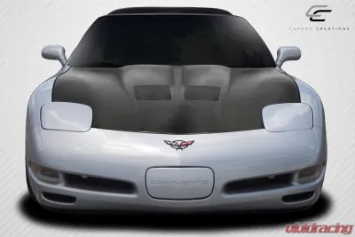 1997-2004 Chevrolet Corvette C5 Carbon Creations GT Concept Hood - 1 Piece - 108911