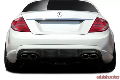 2007-2009 Mercedes CL63 W216 Black Series Carbon AF-1 Rear Diffuser ( CFP ) - 1 Piece - 108924