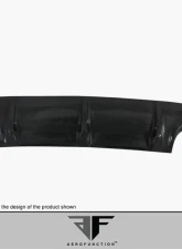 2007-2009 Mercedes CL63 W216 Black Series Carbon AF-1 Rear Diffuser ( CFP ) - 1 Piece                                     - 108924 - Image 6