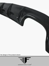 2007-2009 Mercedes CL63 W216 Black Series Carbon AF-1 Rear Diffuser ( CFP ) - 1 Piece                                     - 108924 - Image 7