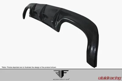 2007-2009 Mercedes CL63 W216 Black Series Carbon AF-1 Rear Diffuser ( CFP ) - 1 Piece - 108924