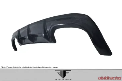 2007-2009 Mercedes CL63 W216 Black Series Carbon AF-1 Rear Diffuser ( CFP ) - 1 Piece - 108924