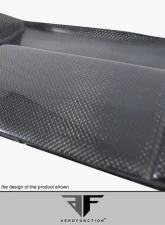 2007-2009 Mercedes CL63 W216 Black Series Carbon AF-1 Rear Diffuser ( CFP ) - 1 Piece                                     - 108924 - Image 9