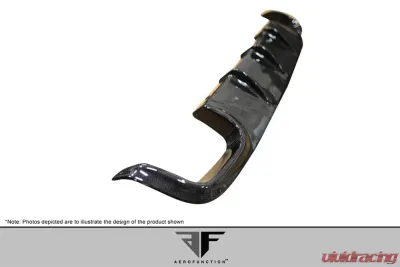 2010-2013 Mercedes E Class W212 AMG Sport Carbon AF-3 Rear Diffuser ( CFP ) - 1 Piece - 108929