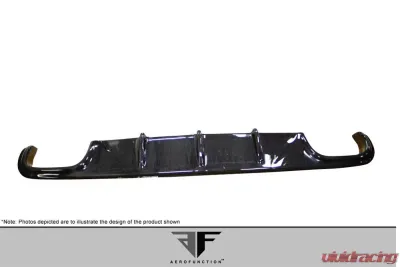 2010-2013 Mercedes E Class W212 AMG Sport Carbon AF-3 Rear Diffuser ( CFP ) - 1 Piece - 108929