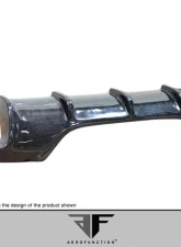 2006-2010 BMW M6 E63 E64 Convertible / 2DR Carbon AF-1 Rear Diffuser ( CFP ) - 1 Piece                                     - 108930 - Image 4