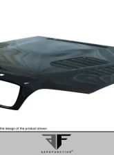2002-2005 BMW 3 Series E46 4DR Carbon AF-2 Hood ( CFP ) - 1 Piece                                     - 108935 - Image 3